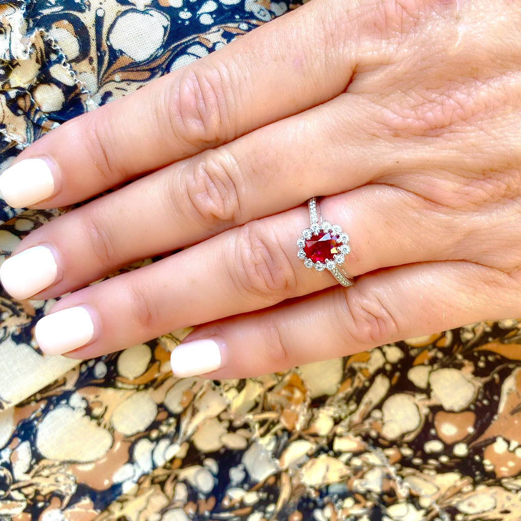 Salavetti Ruby & Diamond Ring