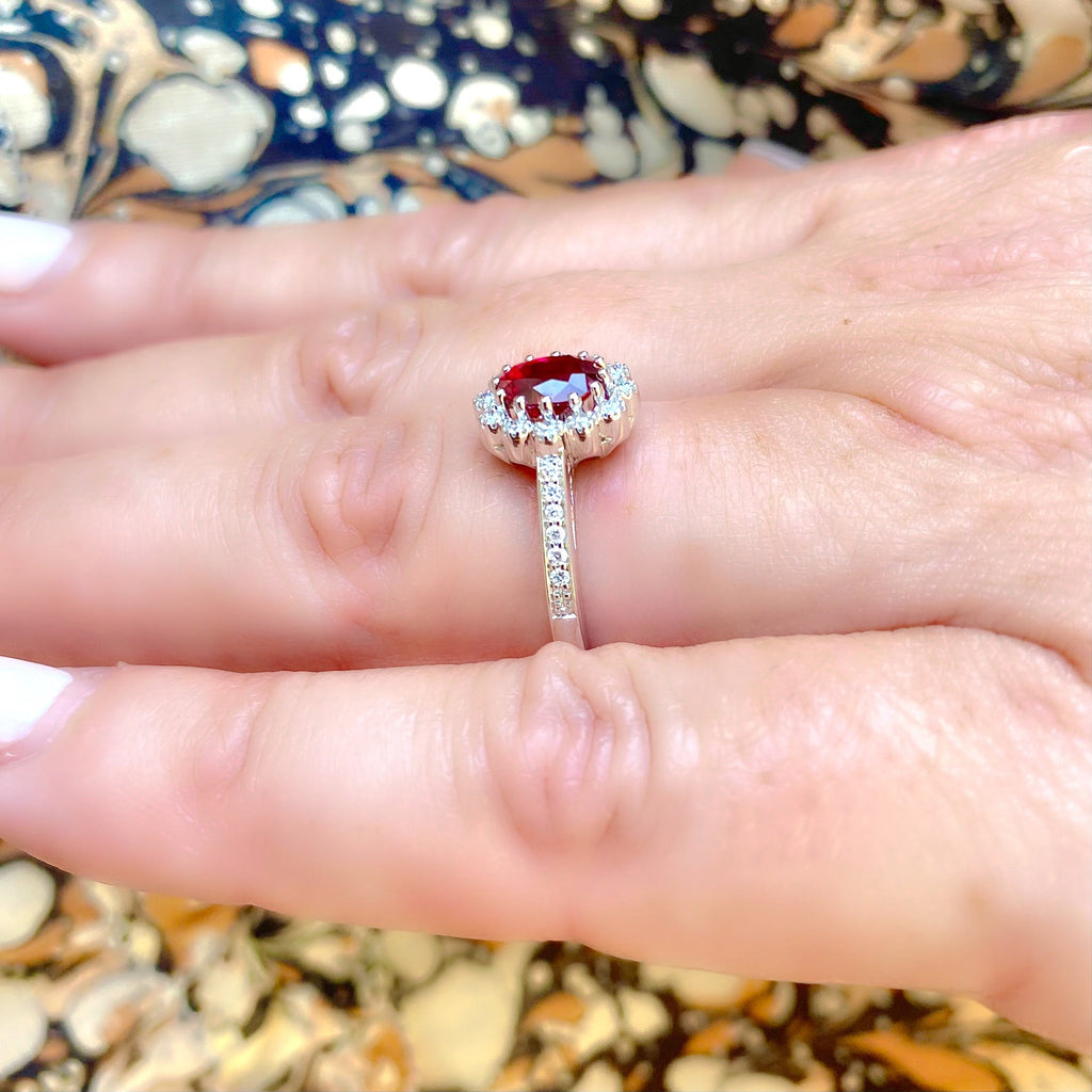 Salavetti Ruby & Diamond Ring