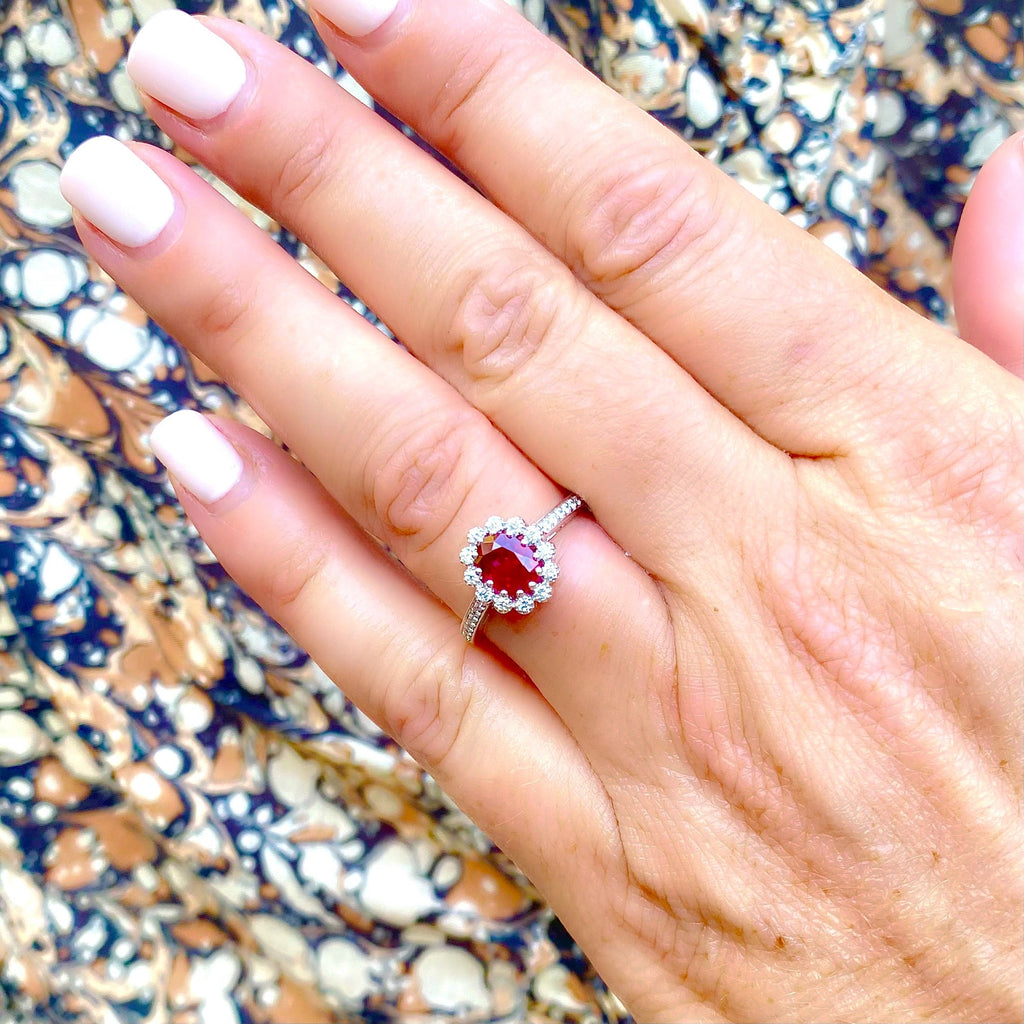 Salavetti Ruby & Diamond Ring