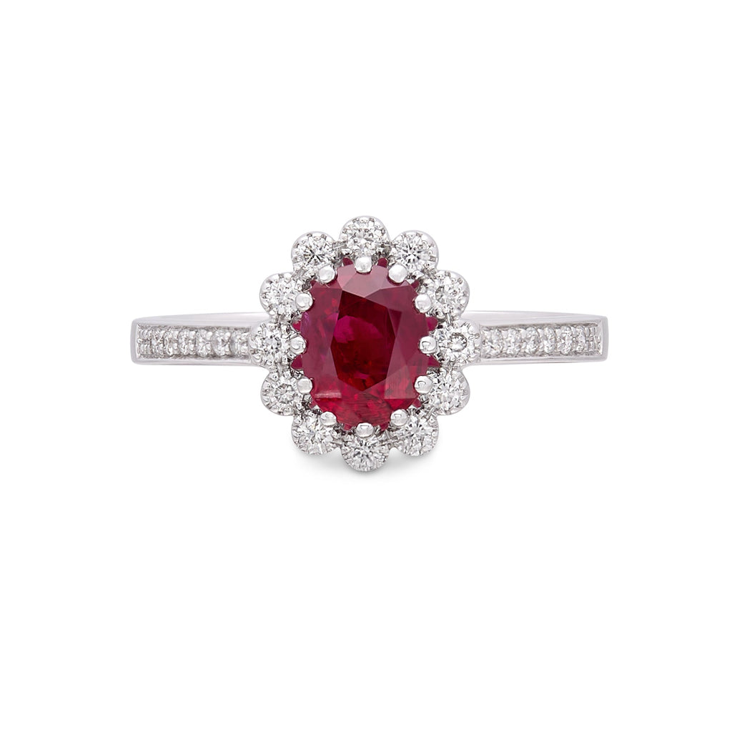 Salavetti Ruby & Diamond Ring