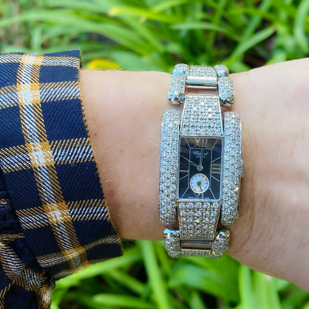 Chopard La Strada Diamond Wristwatch 66mint Fine Estate Jewelry
