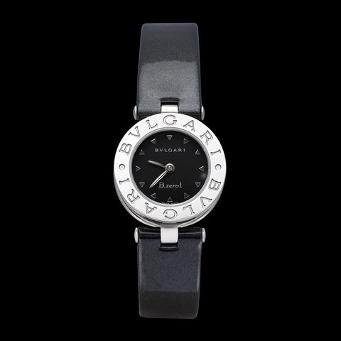 Bulgari B.zero1 Ladies Stainless Steel Leather Watch