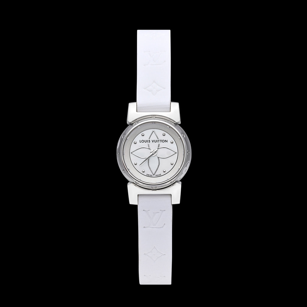 Louis Vuitton Tambour Bijou Stainless Steel Quartz Watch