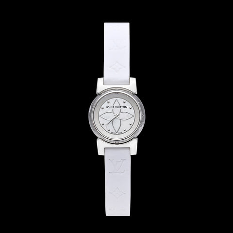 Louis Vuitton Tambour Bijou Stainless Steel Quartz Watch