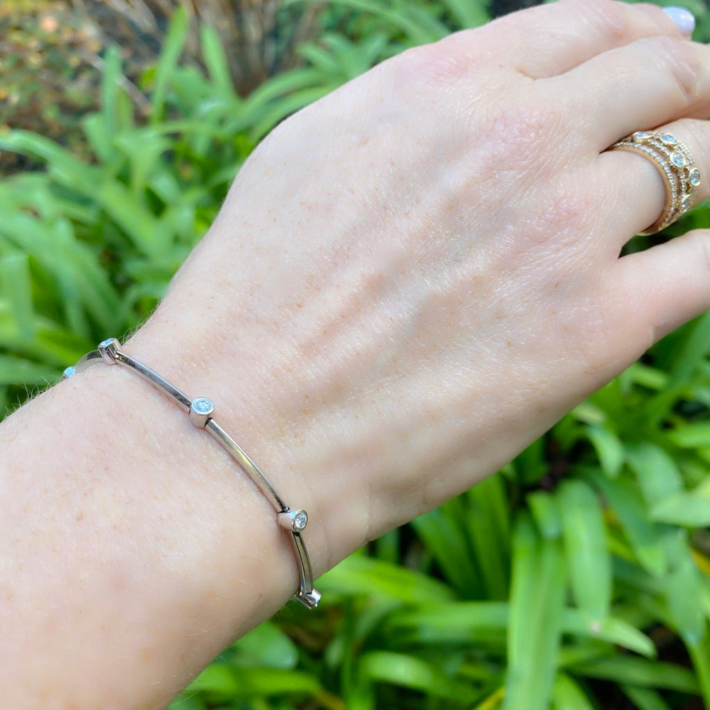 Tiffany & Co. Diamond Platinum Bracelet