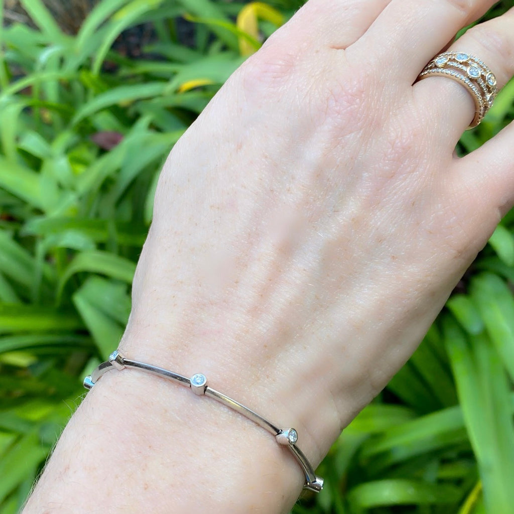 Tiffany & Co. Diamond Platinum Bracelet