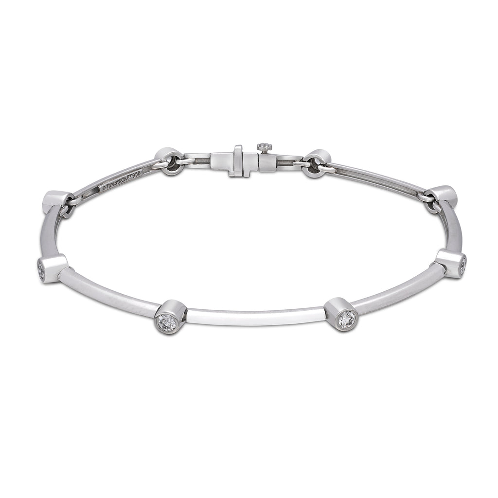Tiffany & Co. Diamond Platinum Bracelet