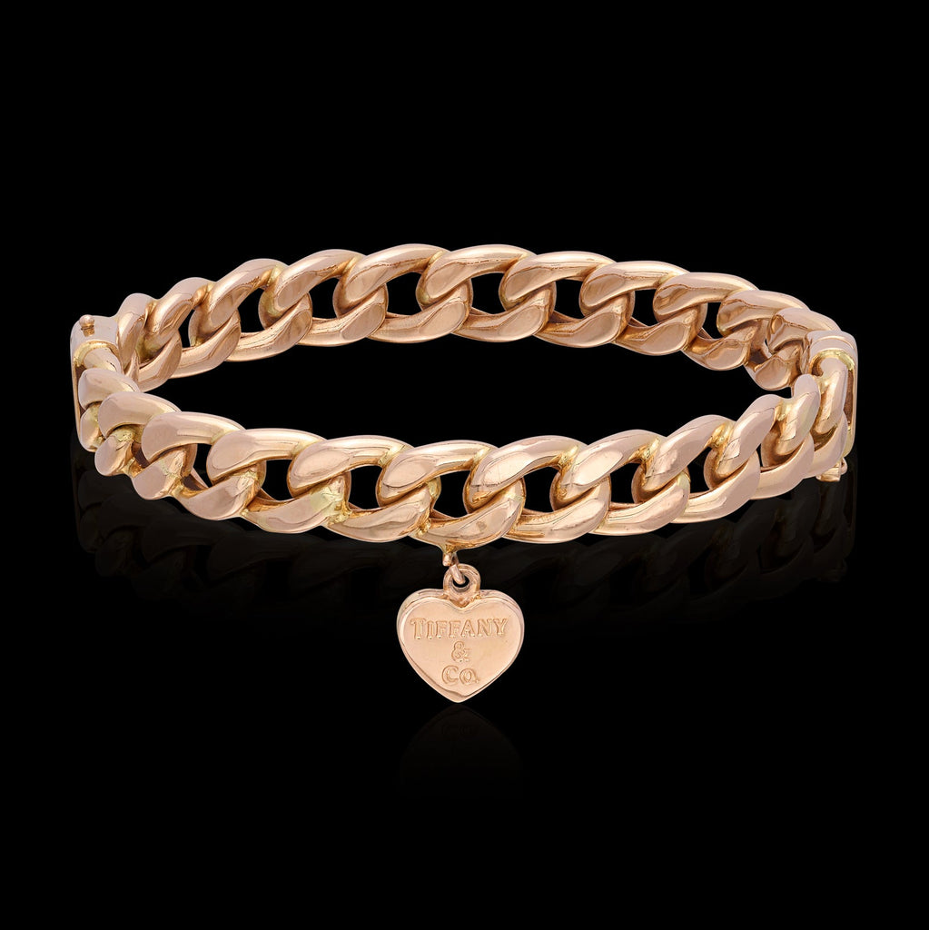18k Rose Gold Bangle Bracelet