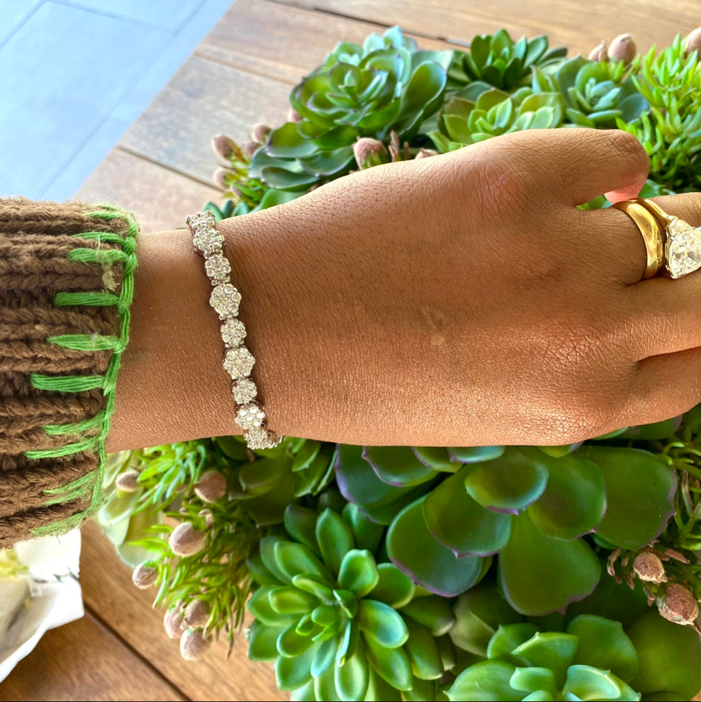 Sonia B. Diamond & White Gold Bracelet