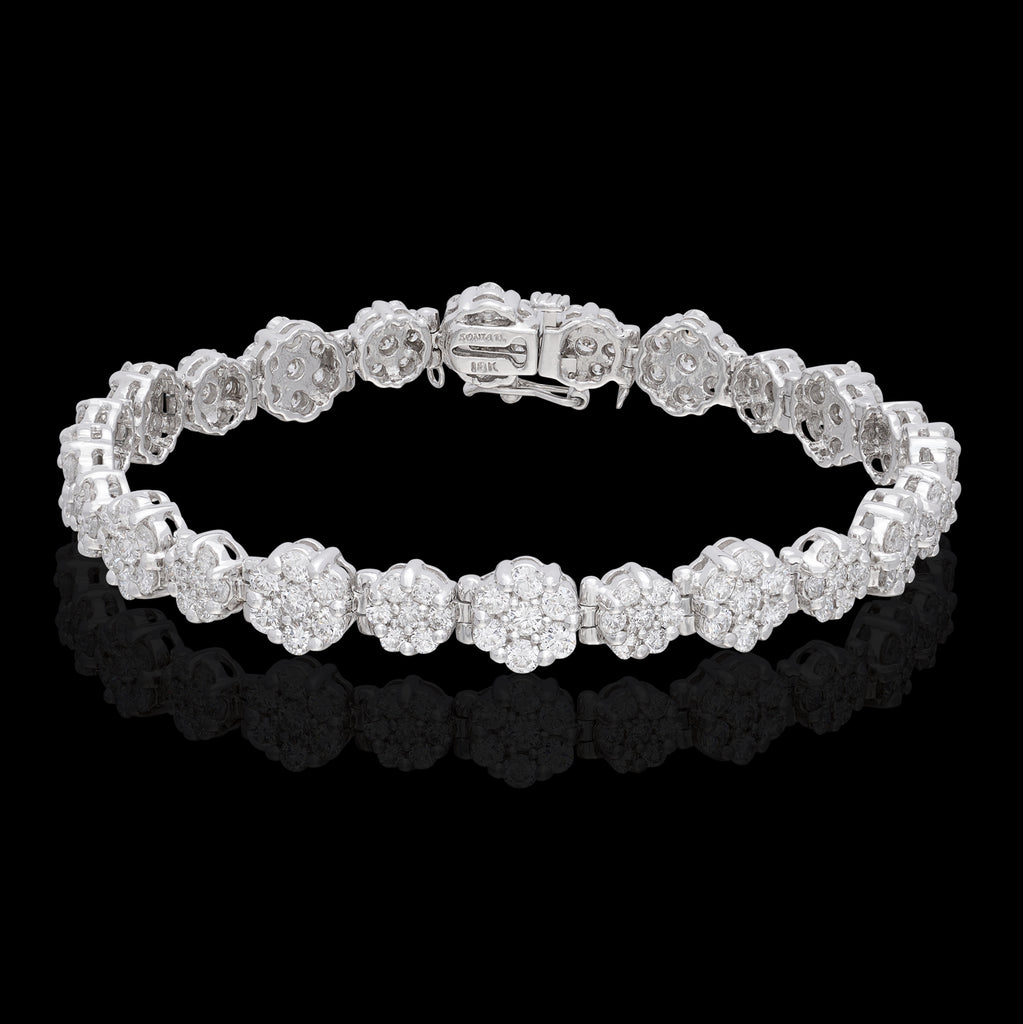 Sonia B. Diamond & White Gold Bracelet