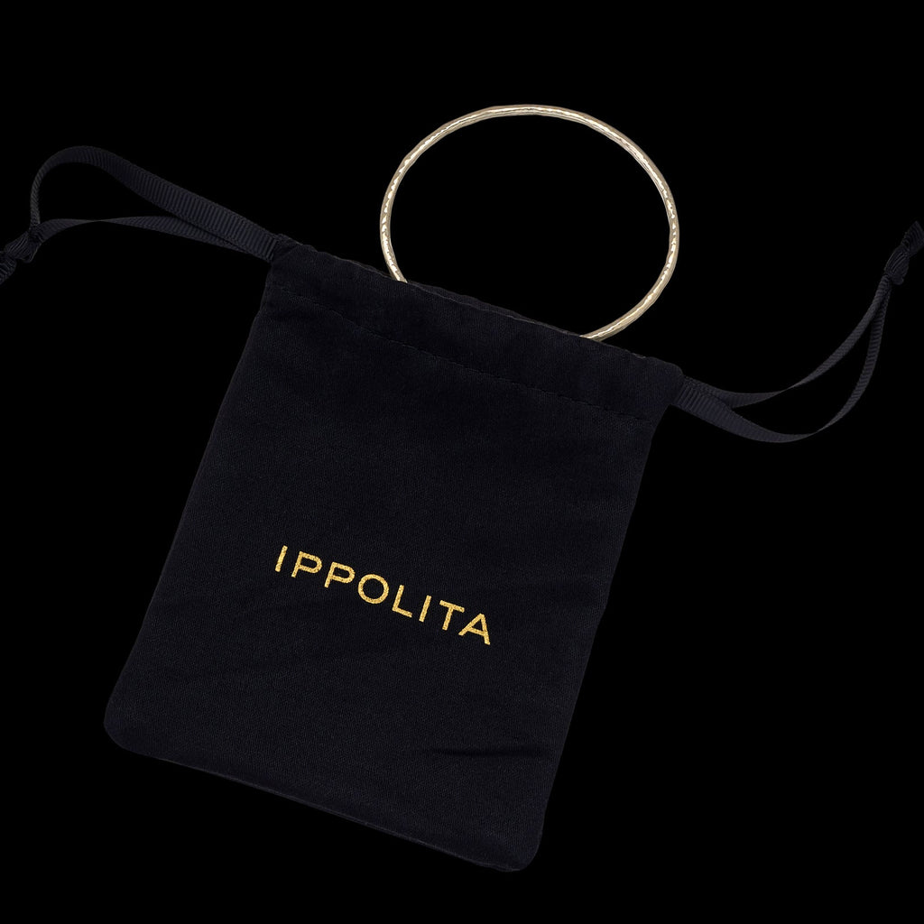 Ippollita Small Hammered Bangle in 18K Gold
