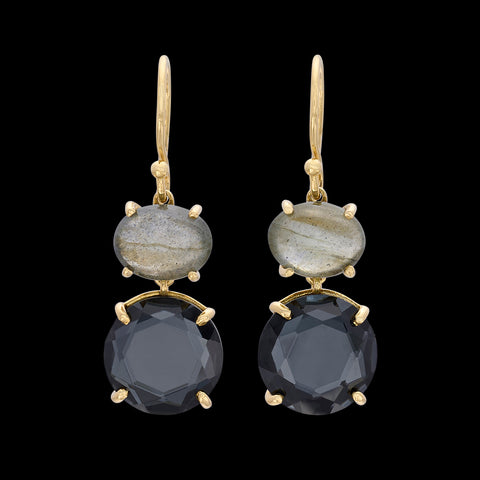Ippolita Gem-Set & 18k Gold Earrings