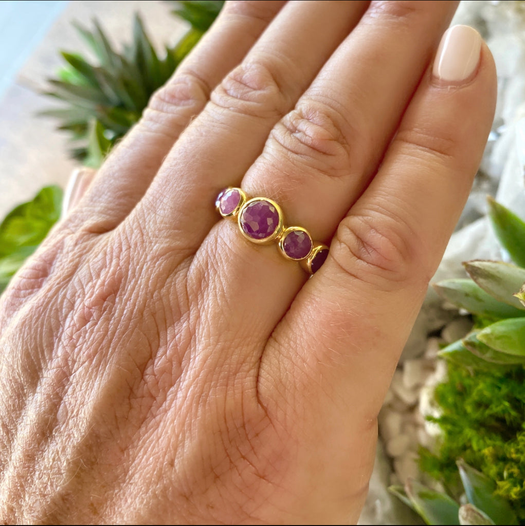 Ippolita Ruby & Gold Ring