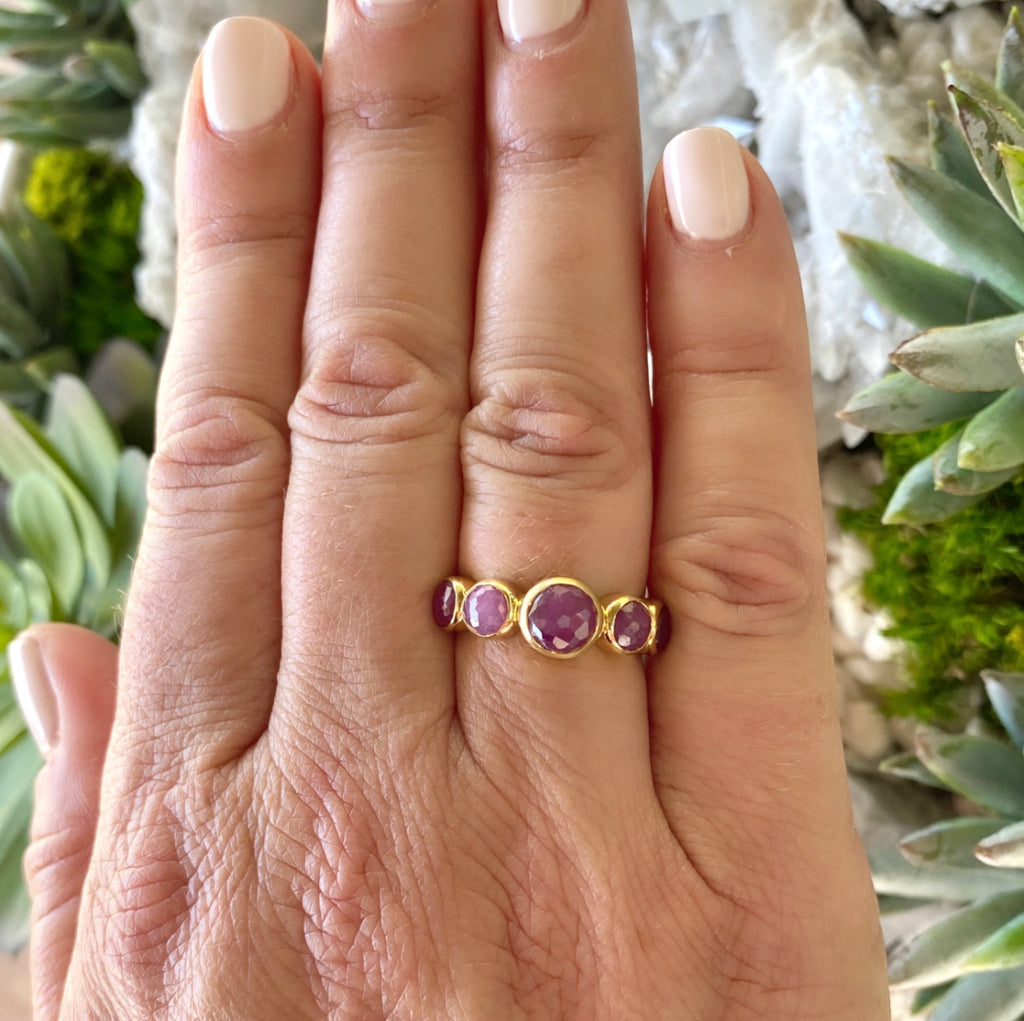 Ippolita Ruby & Gold Ring