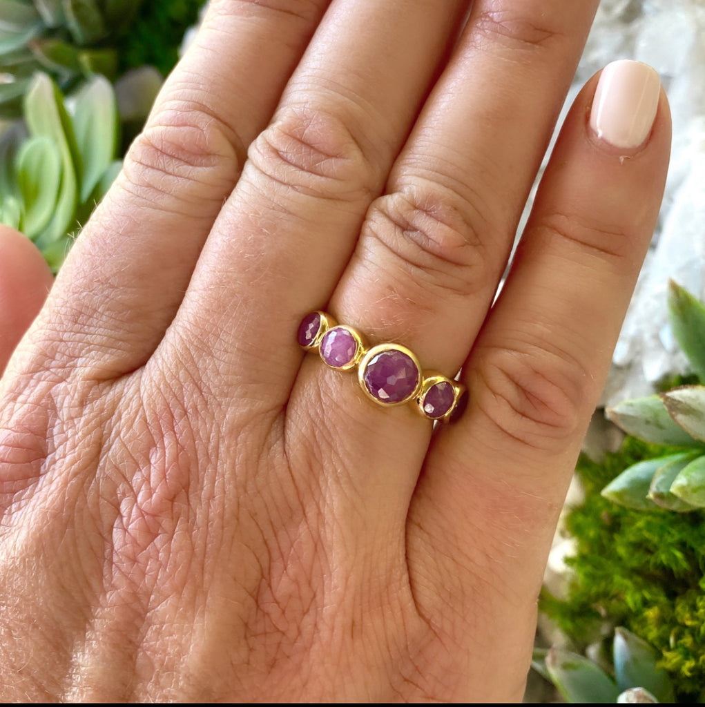 Ippolita Ruby & Gold Ring