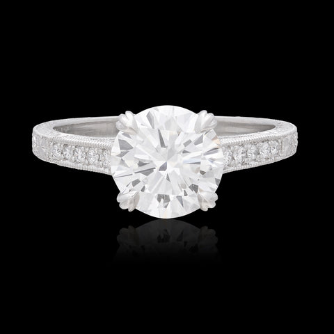 Gorgeous 2.00ct GIA Platinum Diamond Ring