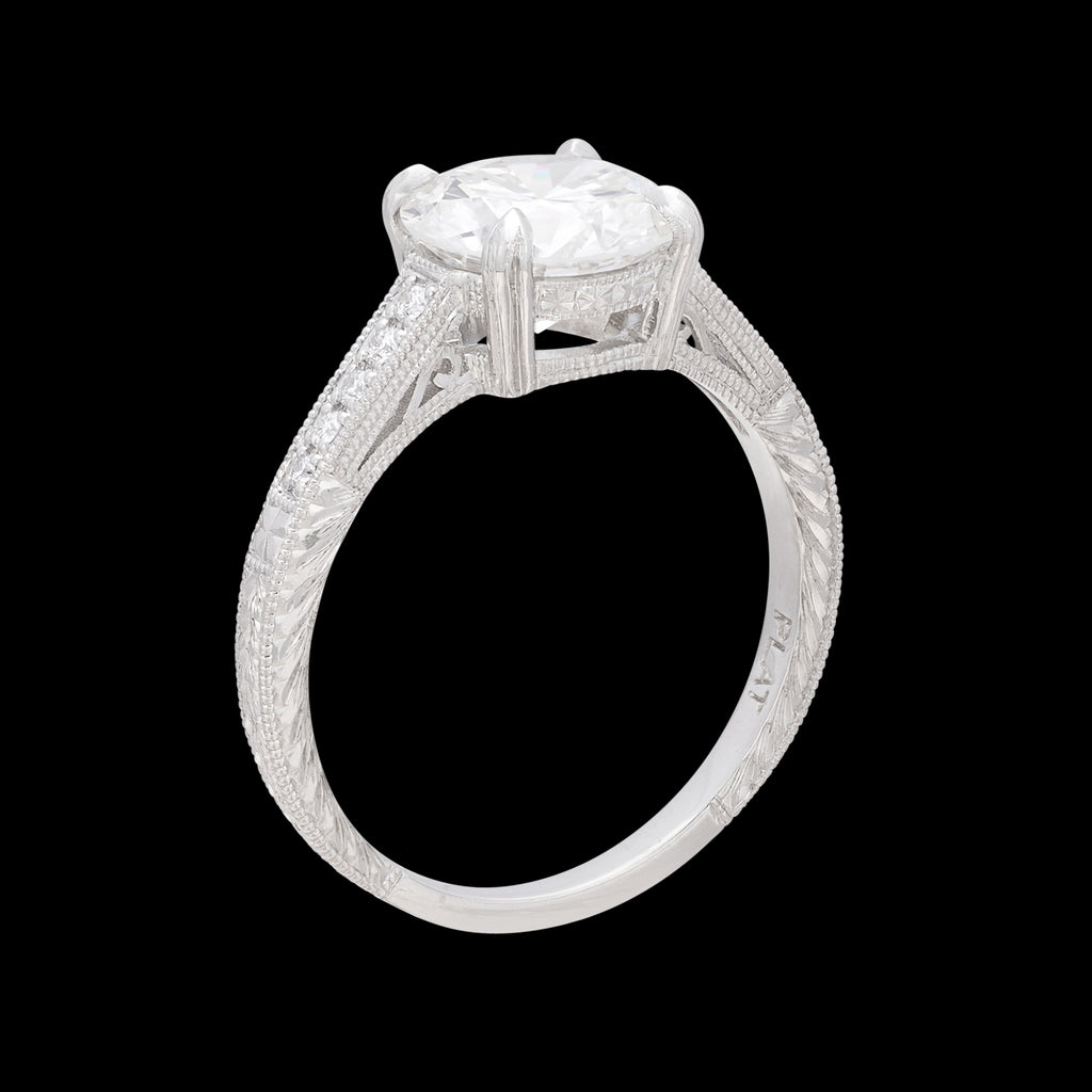 Gorgeous 2.00ct GIA Platinum Diamond Ring