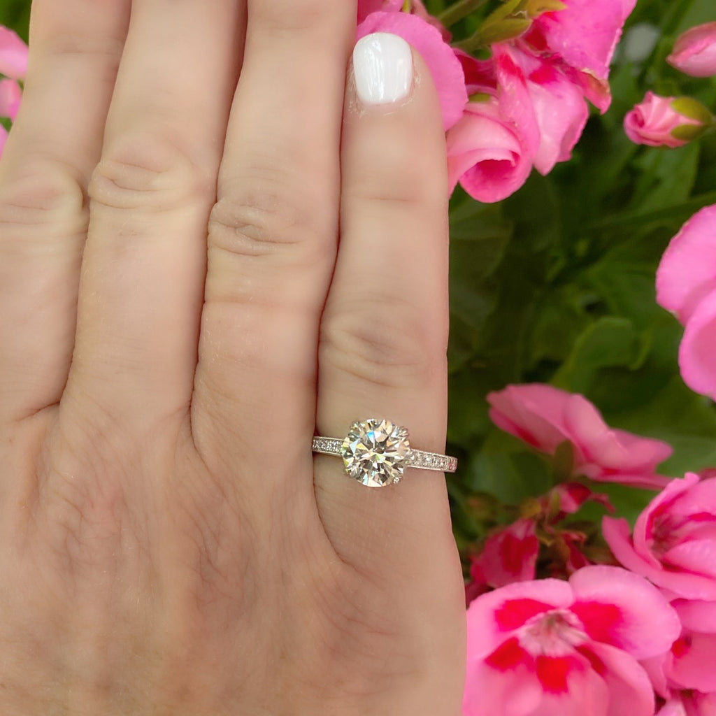 Gorgeous 2.00ct GIA Platinum Diamond Ring