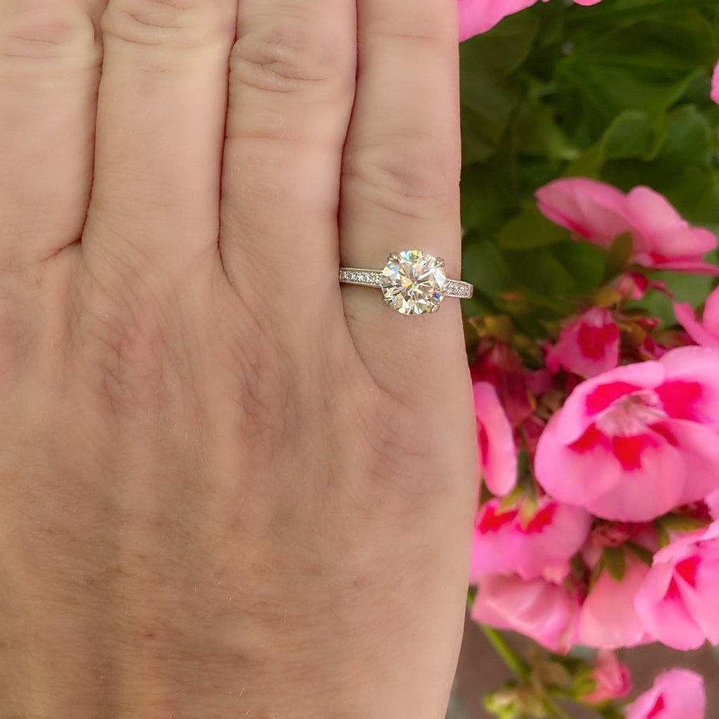 Gorgeous 2.00ct GIA Platinum Diamond Ring