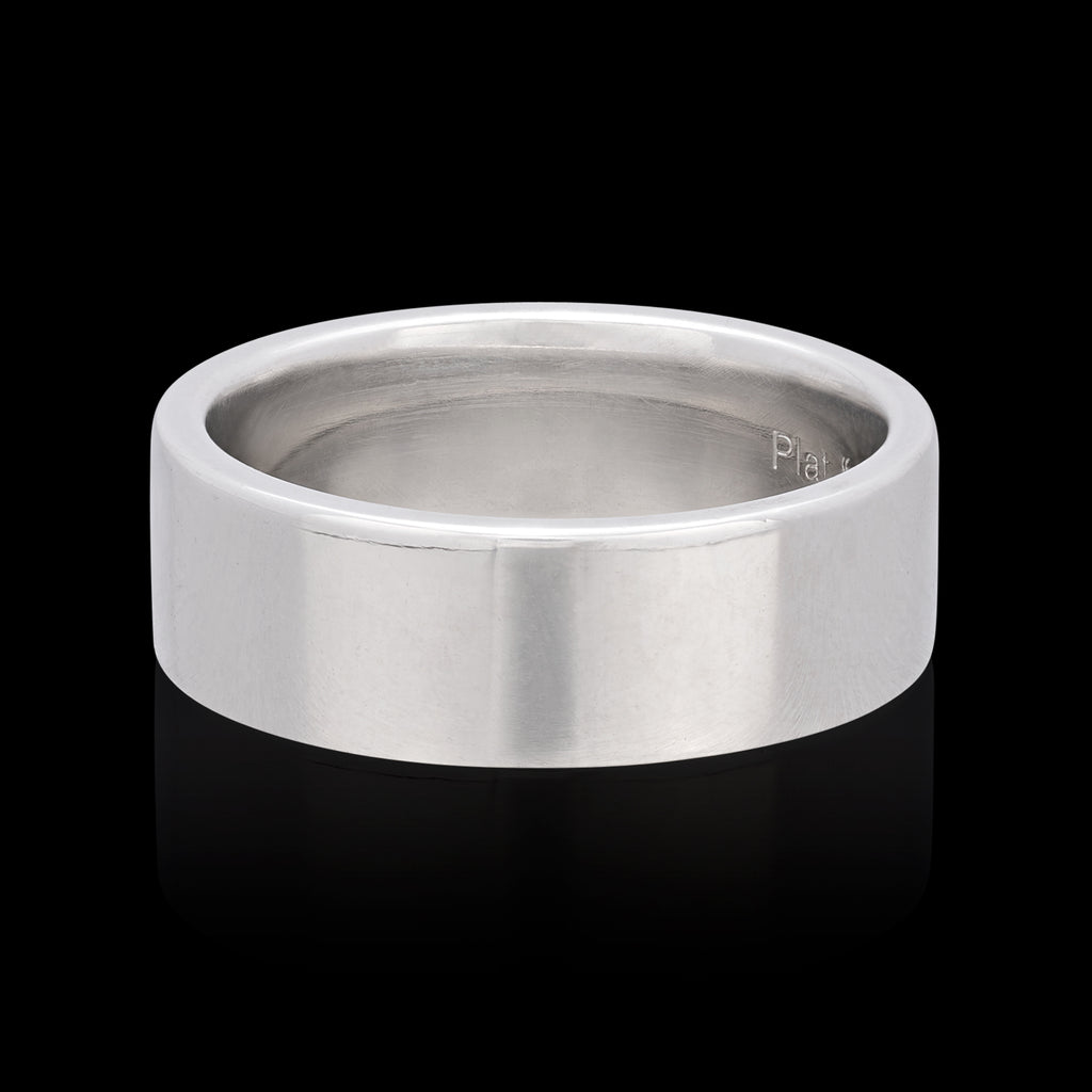 Classic Platinum Band Ring
