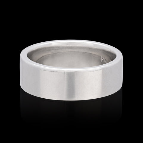 Classic Platinum Band Ring