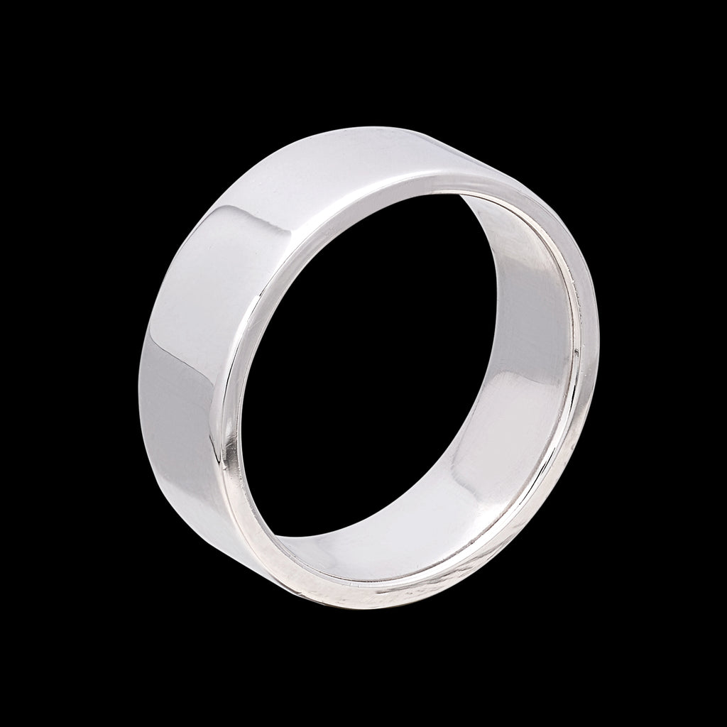 Classic Platinum Band Ring