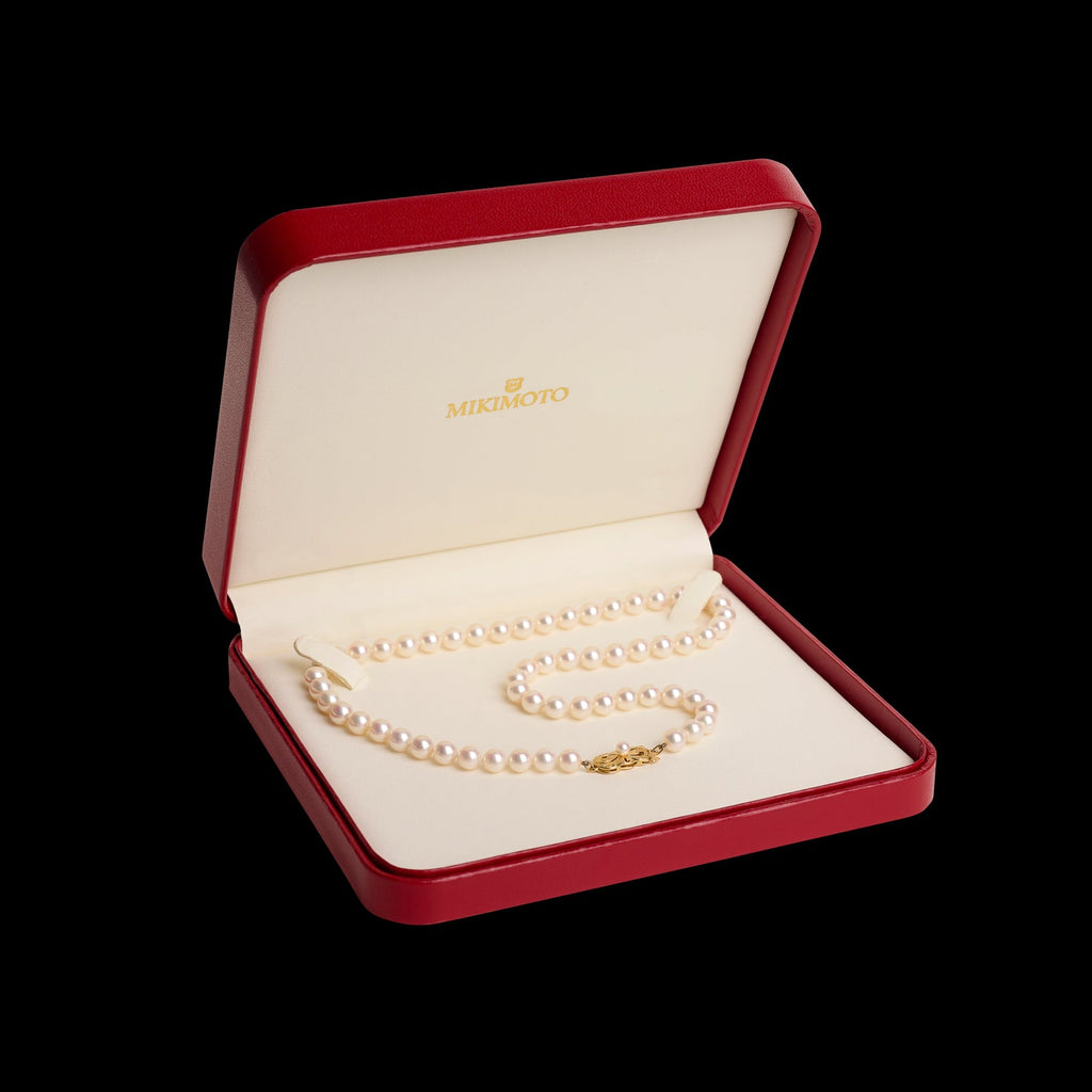 Fine 16" Mikimoto Pearl Necklace