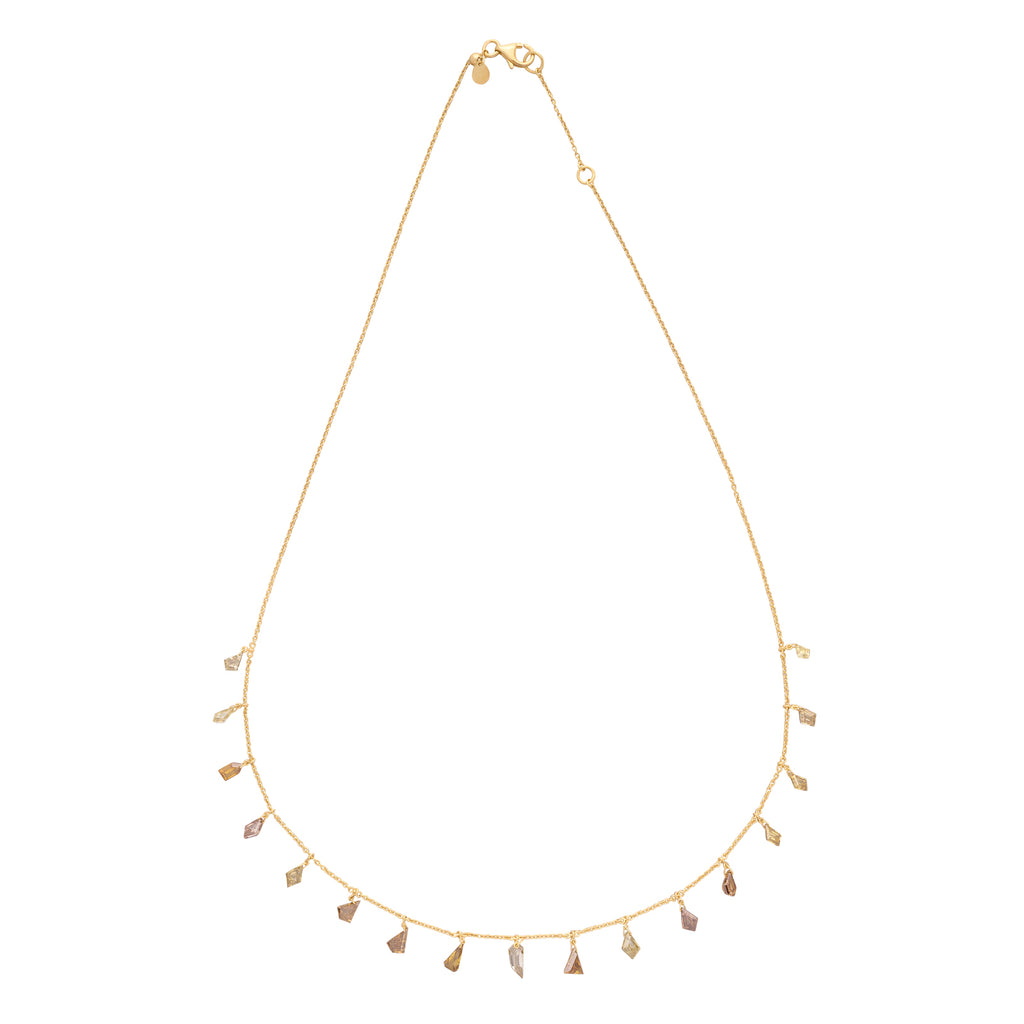 Unique Multi-Colored 4.40ct Diamond Necklace