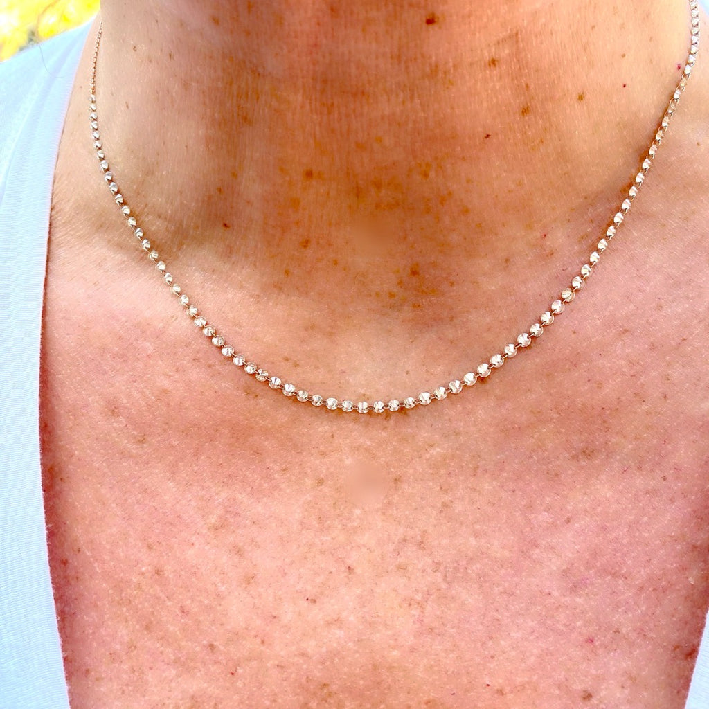 18kt Rose Gold 4.10 carat Diamond Necklace