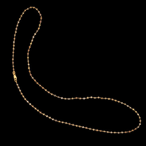 Exceptional 18kt Multi-Colored 16.52ct Diamond Necklace