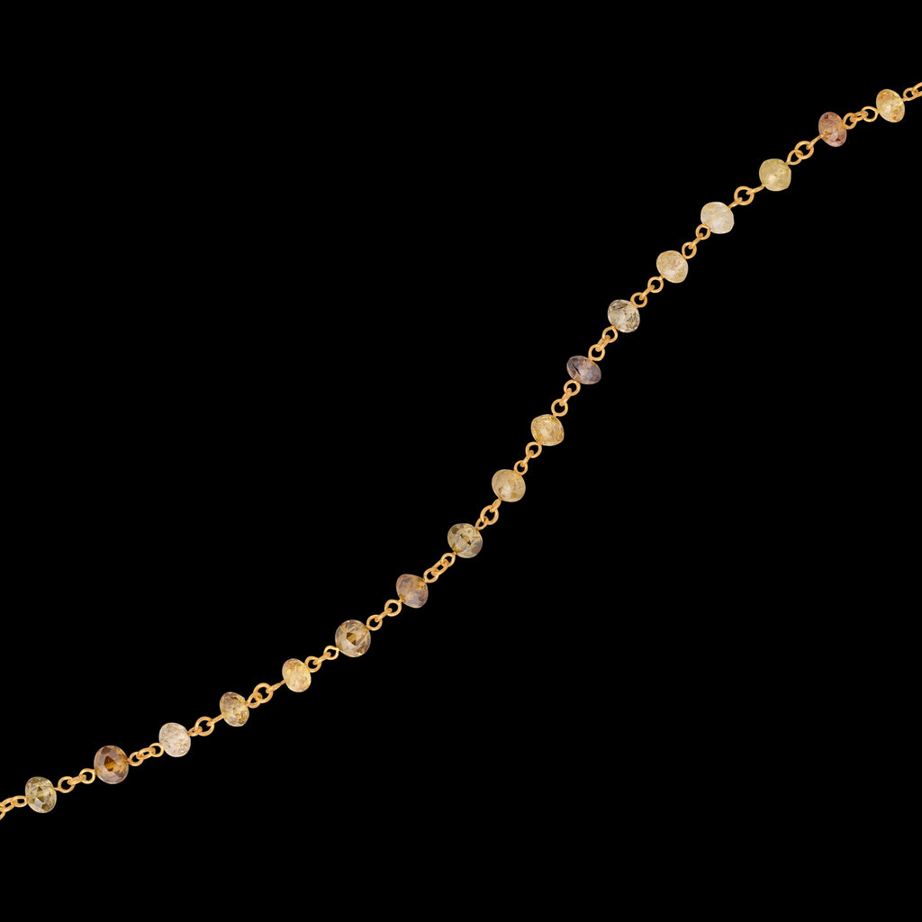 Exceptional 18kt Multi-Colored 16.52ct Diamond Necklace