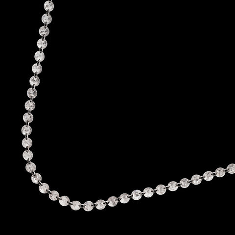 18kt White Gold 5.79 carat Diamond Necklace