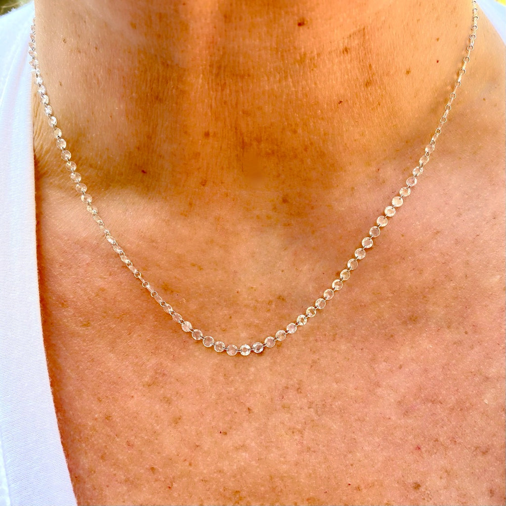 18kt White Gold 5.79 carat Diamond Necklace