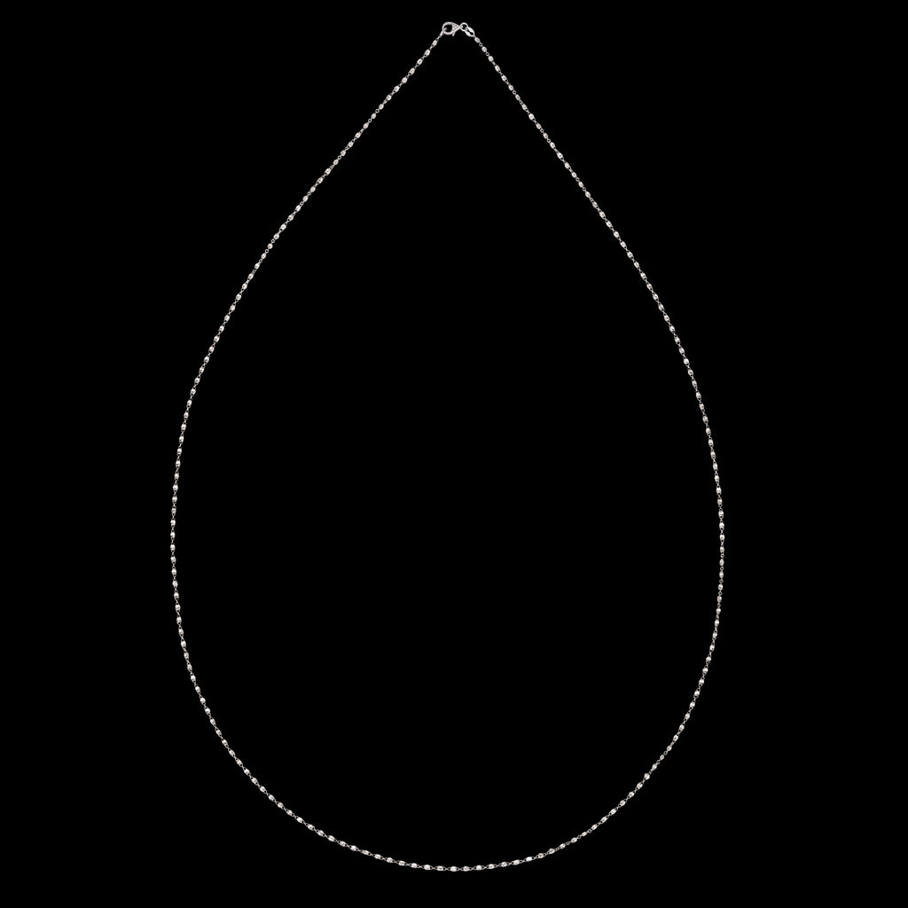 Extraordinary 23.05 carat 18kt White Gold Long Necklace