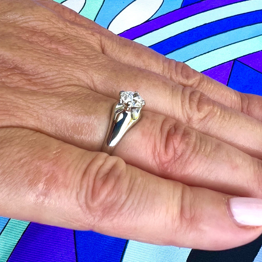 GIA 1.00-ct. GIA D/IF Round Brilliant Diamond Engagement Ring by Bulgari