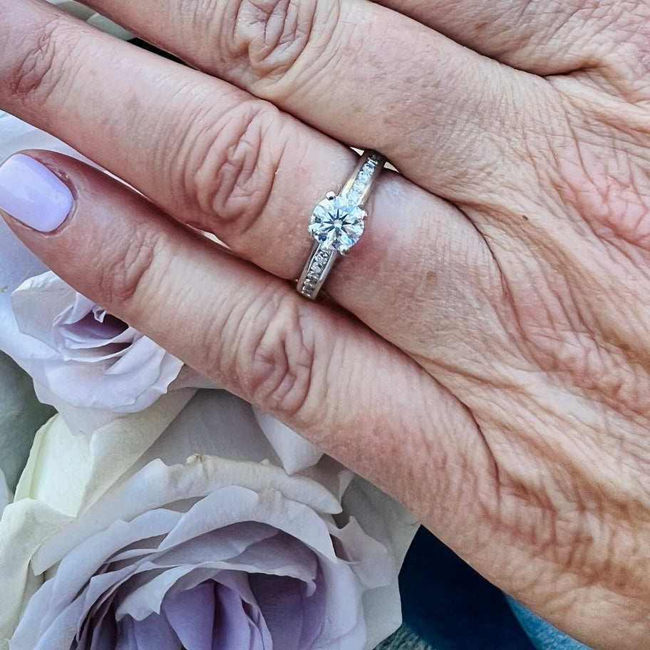 Platinum & Diamond Engagement Ring