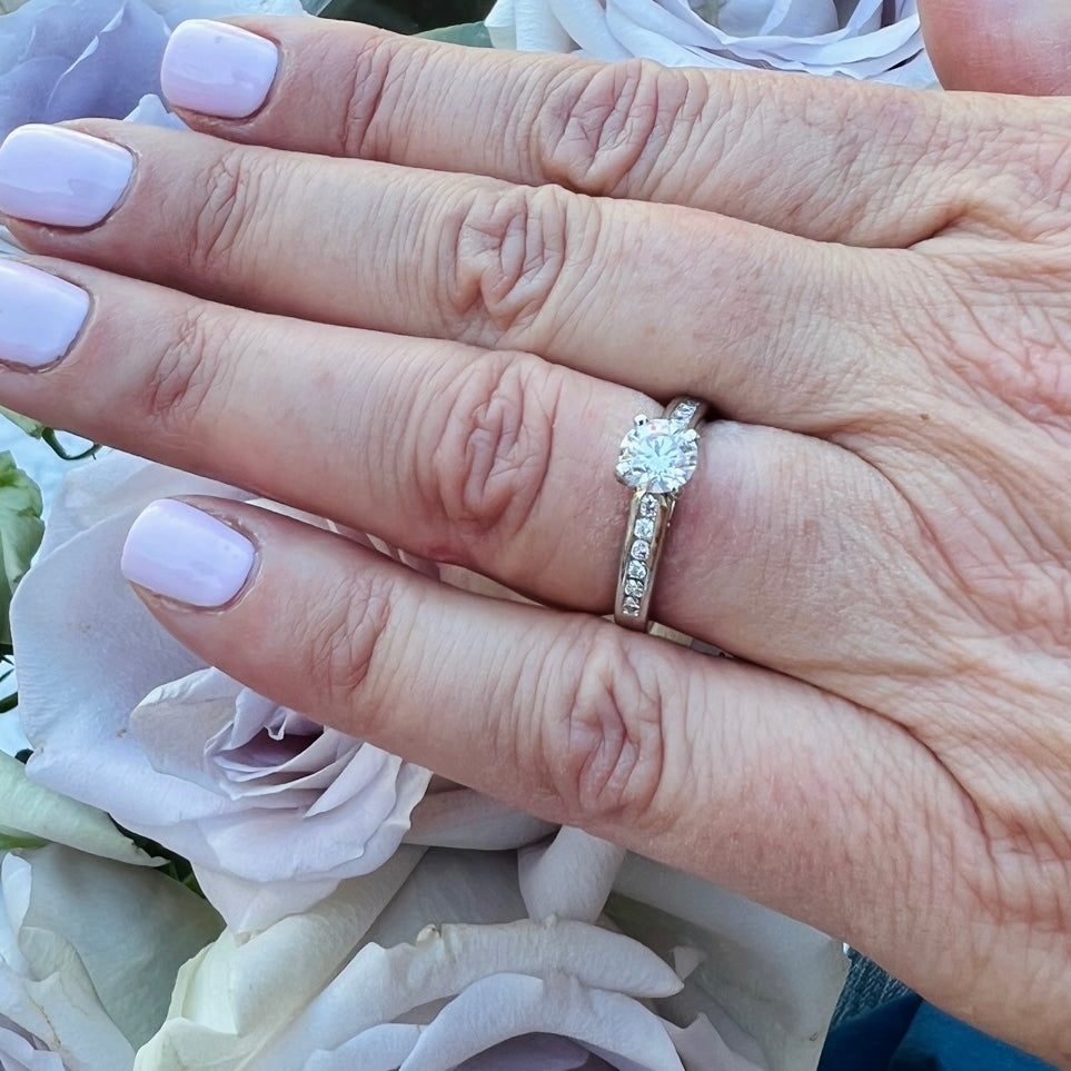 Platinum & Diamond Engagement Ring