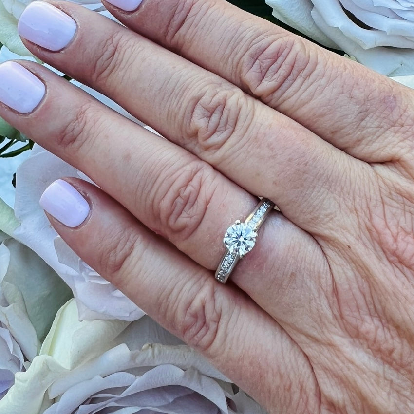 Platinum & Diamond Engagement Ring