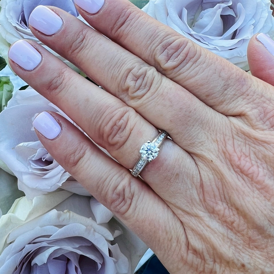 Platinum & Diamond Engagement Ring