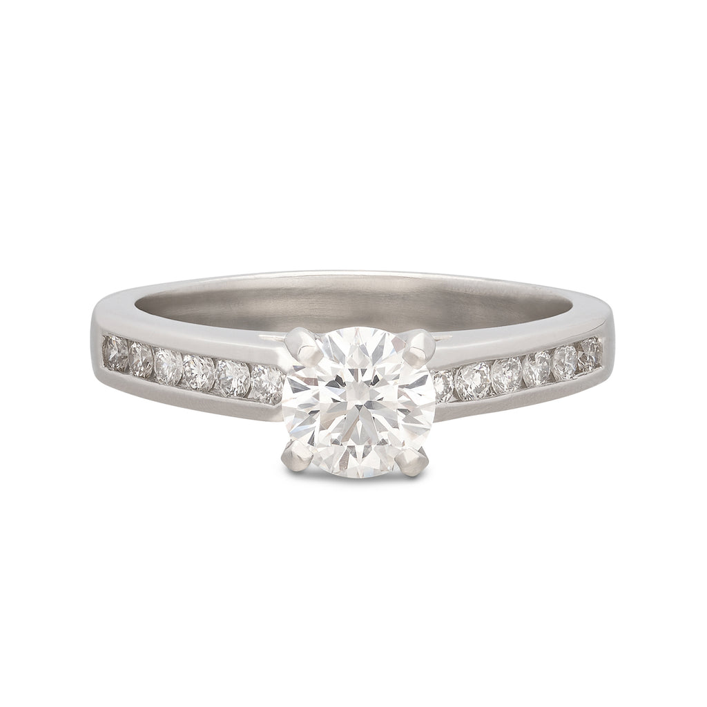 Platinum & Diamond Engagement Ring