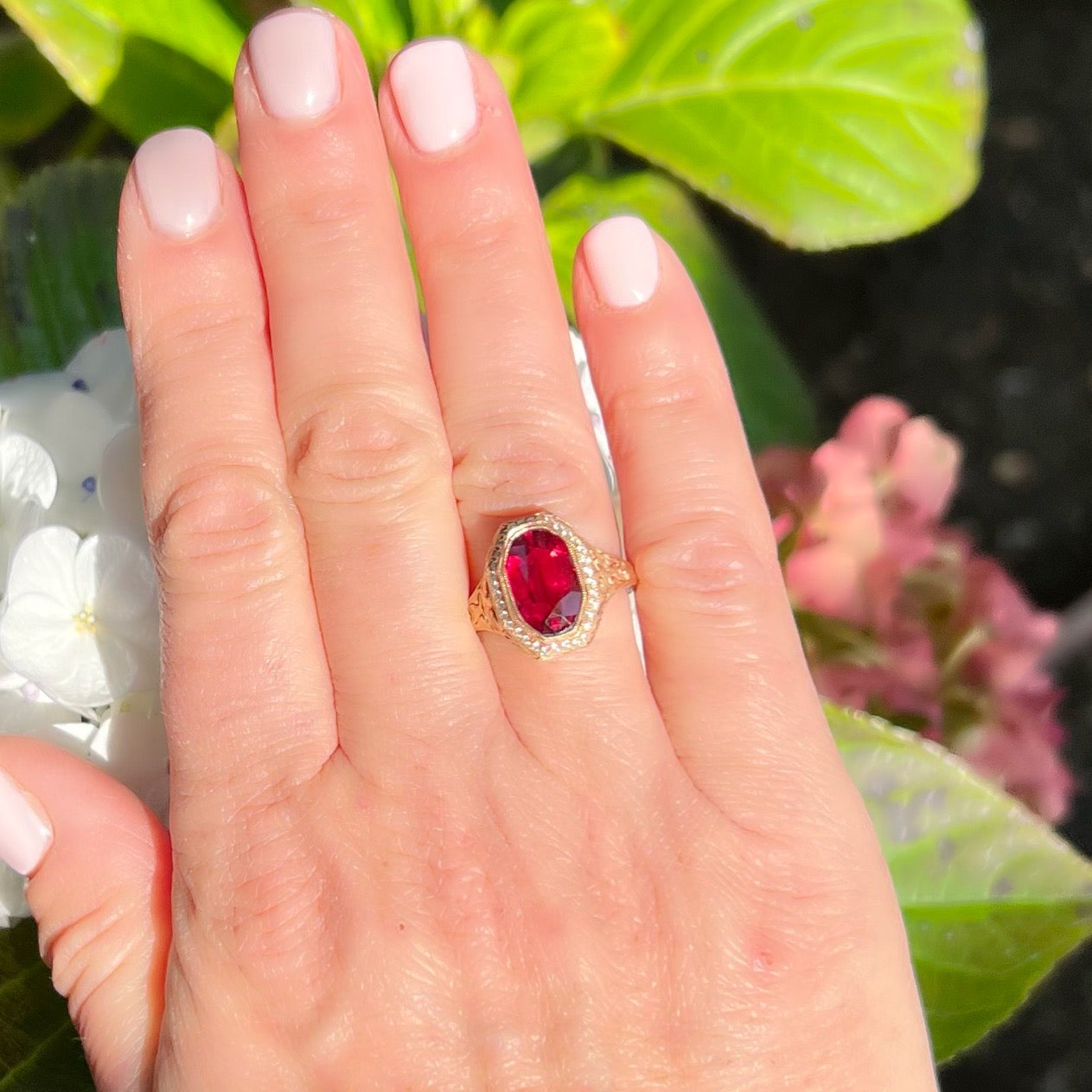 Custom ruby ring discount
