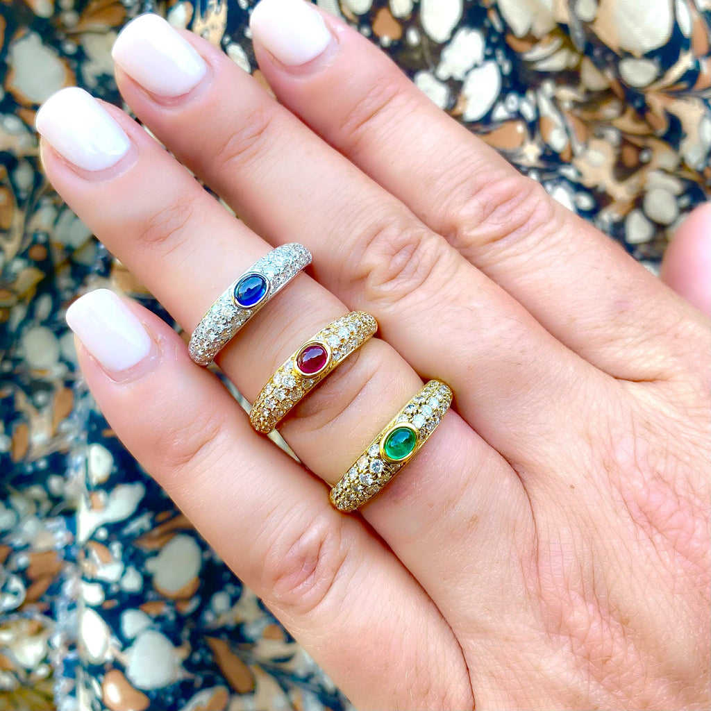 Salavetti Emerald & 18k Gold Ring