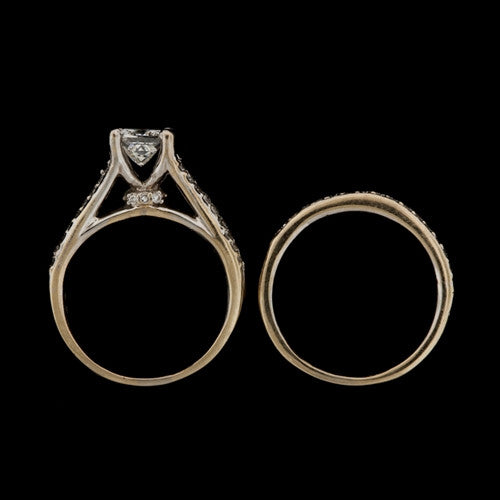 Simon G. 1.59ct tw Diamond Wedding Set3