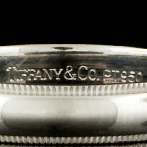 Tiffany & Co. 4MM Platinum Band Ring1