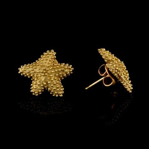 Tiffany & Co. Gold Starfish Earrings