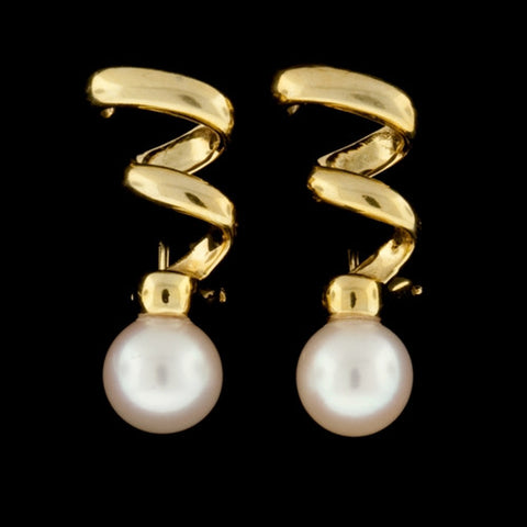 Tiffany & Co. Pearl Swirl Earrings