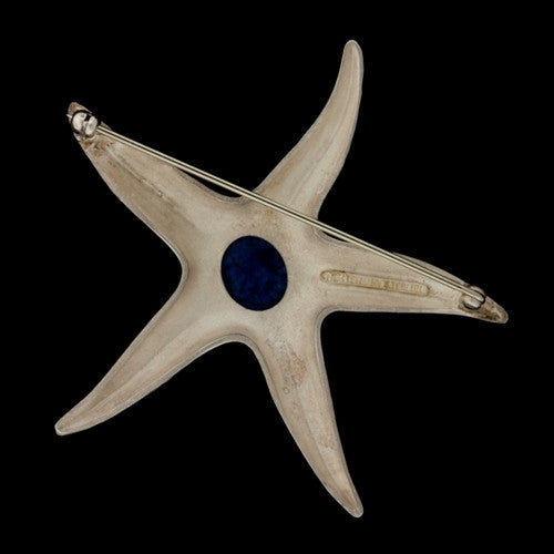 Tiffany & Co. Starfish Lapis Pin1
