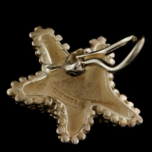 Tiffany & Co. Sterling Starfish Earclips2