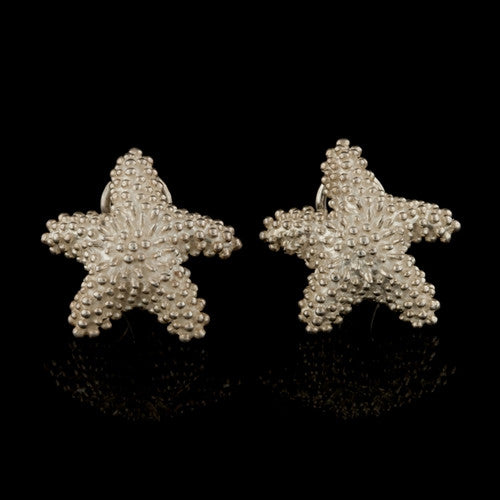Tiffany & Co. Sterling Starfish Earclips