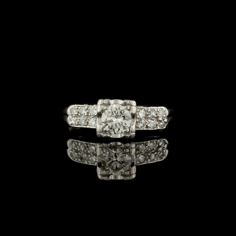 Vintage 0.52ct tw Diamond Ring